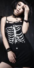 Платье DRESS Punk Rave Q-180/BK - маленькая картинка