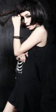 Платье DRESS Punk Rave Q-180/BK - маленькая картинка