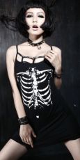 Платье DRESS Punk Rave Q-180/BK - маленькая картинка