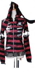 Кофта JACKET Punk Rave T-031/RD - маленькая картинка