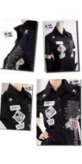 Рубашка BLOUSE Punk Rave Y-035/BK - маленькая картинка