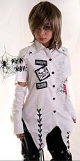  BLOUSE Punk Rave Y-035/WH -  