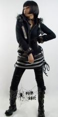 Куртка JACKET Punk Rave Y-264/BK - маленькая картинка
