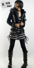 Куртка JACKET Punk Rave Y-264/BK - маленькая картинка