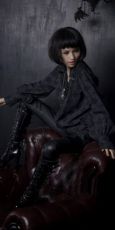 Блузка BLOUSE Punk Rave Y-296/BK - маленькая картинка