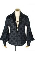 Блузка BLOUSE Punk Rave Y-296/BK - маленькая картинка
