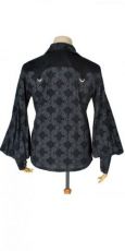 Блузка BLOUSE Punk Rave Y-296/BK - маленькая картинка