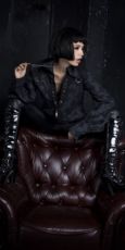 Блузка BLOUSE Punk Rave Y-296/BK - маленькая картинка