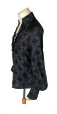 Блузка BLOUSE Punk Rave Y-296/BK - маленькая картинка