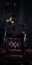 Блузка BLOUSE Punk Rave Y-296/BK - маленькая картинка