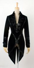 Пальто JACKET Punk Rave Y-323/BK - маленькая картинка