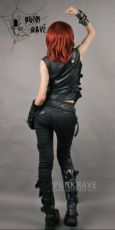 Жилет JACKET Punk Rave Y-347/BK - маленькая картинка