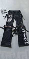 Брюки Trousers Punk Rave K-078/BK - маленькая картинка