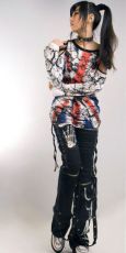 Брюки Trousers Punk Rave K-078/BK - маленькая картинка
