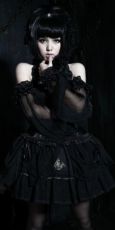 Юбка SKIRT Punk Rave LQ-055/BK - маленькая картинка