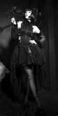Юбка SKIRT Punk Rave LQ-055/BK - маленькая картинка