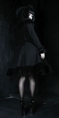 Пальто Coat Punk Rave LY-024/BK - маленькая картинка