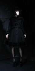 Пальто Coat Punk Rave LY-024/BK - маленькая картинка