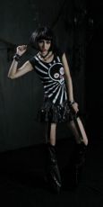 Шорты TROUSERS Punk Rave Q-129/BK - маленькая картинка