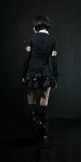 Шорты TROUSERS Punk Rave Q-129/BK - маленькая картинка