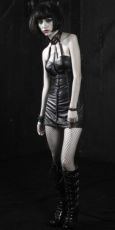 Фетиш платье Punk Rave Q-164/BK / Аниме / Косплей / Лолита Фетиш / - маленькая картинка
