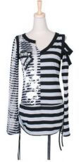 Топик T-SHIRT Punk Rave T-202/GY - маленькая картинка