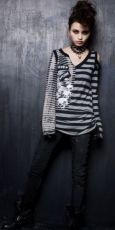 Топик T-SHIRT Punk Rave T-202/GY - маленькая картинка