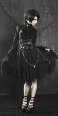 Корсаж CORSET Punk Rave Y-253/BK / Аниме / Косплей / Лолита / - маленькая картинка