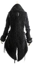 Пальто Coat Punk Rave Y-269/BK - маленькая картинка