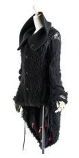 Пальто Coat Punk Rave Y-269/BK - маленькая картинка
