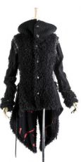 Пальто Coat Punk Rave Y-269/BK - маленькая картинка