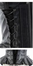 Топик JACKET Punk Rave Y-381/BK - маленькая картинка