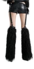 Шорты TROUSERS Punk Rave K-147/BK - маленькая картинка