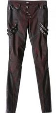 Брюки TROUSERS Punk Rave K-150/BK-RD - маленькая картинка