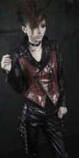 Жакет JACKET Punk Rave Y-369/BK-RD - маленькая картинка