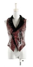 Жакет JACKET Punk Rave Y-369/BK-RD - маленькая картинка