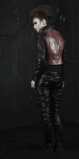 Жакет JACKET Punk Rave Y-369/BK-RD - маленькая картинка