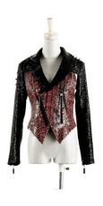Жакет JACKET Punk Rave Y-369/BK-RD - маленькая картинка