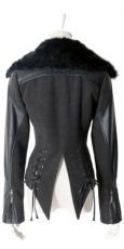 Жакет-косуха JACKET Punk Rave Y-421/BK - маленькая картинка
