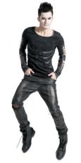 ЛОНГСЛИВ T-SHIRT Punk Rave T-303/BK - маленькая картинка