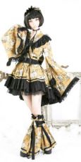 Кимоно KIMONO Punk Rave Q-114/BK-YE / Аниме / Косплей / Лолита / - маленькая картинка
