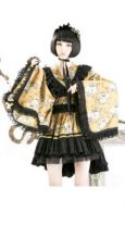 Кимоно KIMONO Punk Rave Q-114/BK-YE / Аниме / Косплей / Лолита / - маленькая картинка