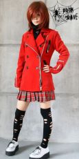 Жакет JACKET Punk Rave Y-116/RD - маленькая картинка