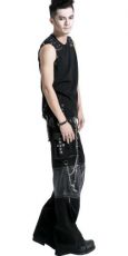 Брюки - шорты TROUSERS Punk Rave K-151/BK - маленькая картинка