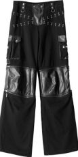 Брюки - шорты TROUSERS Punk Rave K-151/BK - маленькая картинка