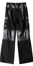 Брюки - шорты TROUSERS Punk Rave K-151/BK - маленькая картинка