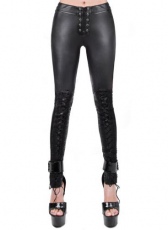 Леггинсы TROUSERS Punk Rave K-152/BK - маленькая картинка