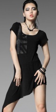 Платье DRESS Punk Rave T-319/BK - маленькая картинка