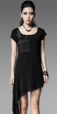 Платье DRESS Punk Rave T-319/BK - маленькая картинка