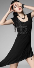 Платье DRESS Punk Rave T-319/BK - маленькая картинка